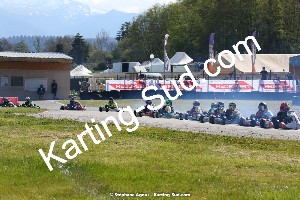 16 & 17/04/2022 : 3ème manche du Championnat du Sud 2022 au circuit d’Aigues-Vives (photos Stéphane Agnus) 2022 — karting
