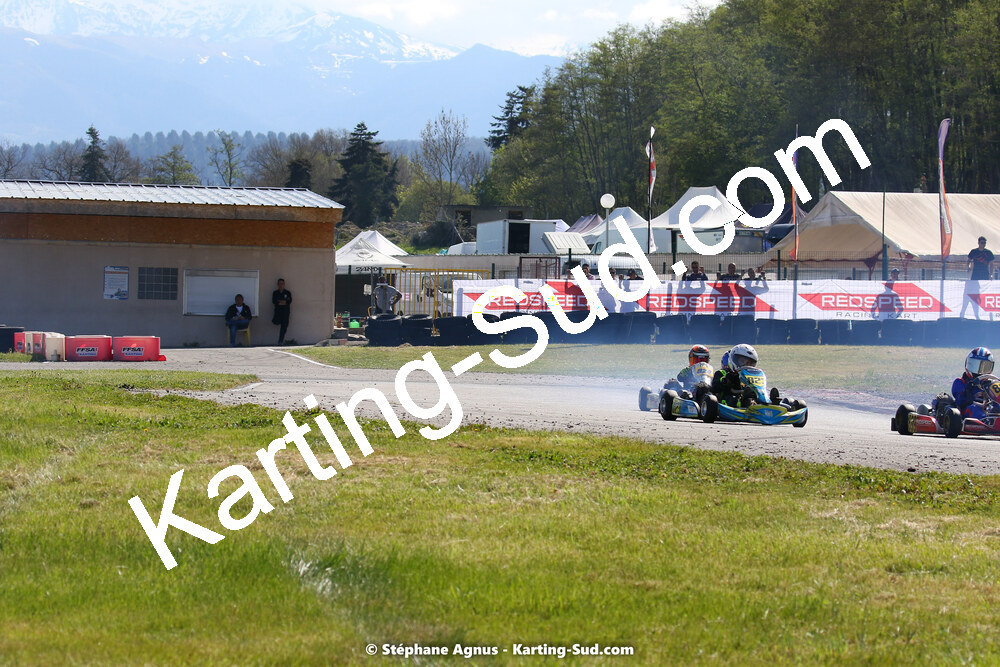 16 & 17/04/2022 : 3ème manche du Championnat du Sud 2022 au circuit d’Aigues-Vives (photos Stéphane Agnus) 2022 — karting