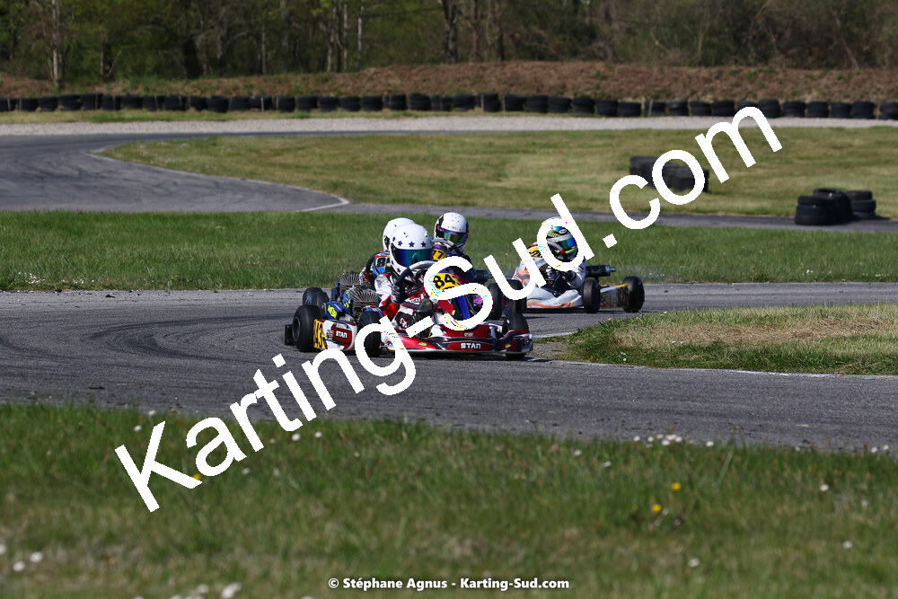 16 & 17/04/2022 : 3ème manche du Championnat du Sud 2022 au circuit d’Aigues-Vives (photos Stéphane Agnus) 2022 — karting