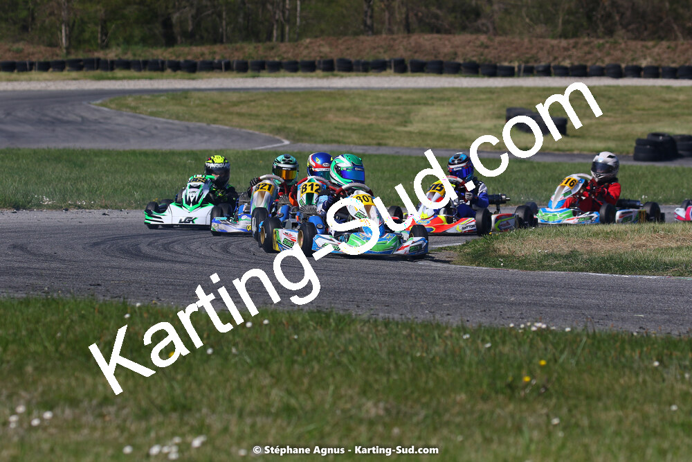 16 & 17/04/2022 : 3ème manche du Championnat du Sud 2022 au circuit d’Aigues-Vives (photos Stéphane Agnus) 2022 — karting