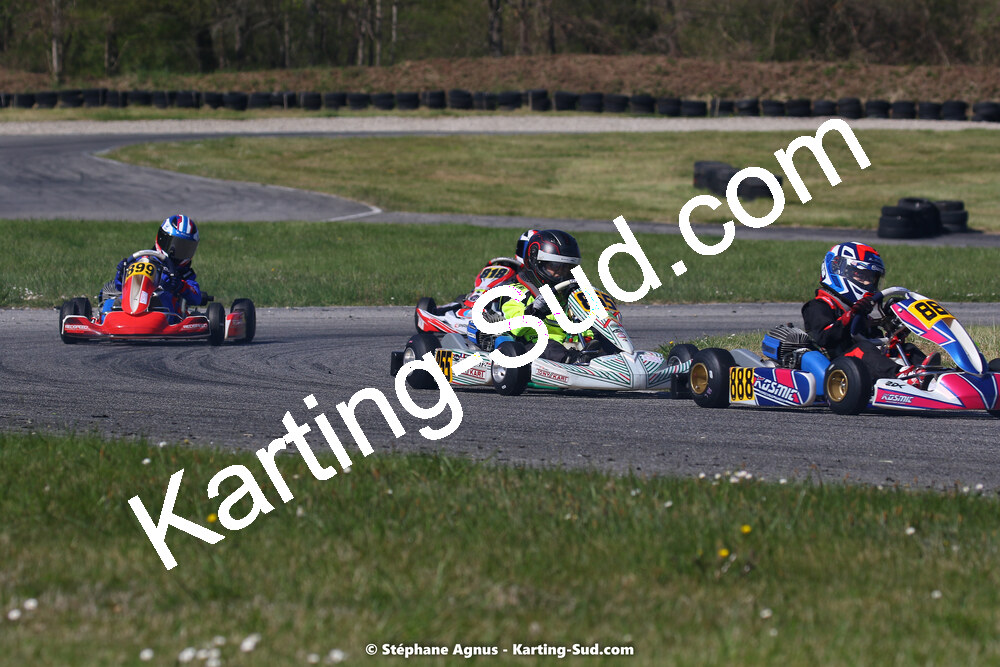 16 & 17/04/2022 : 3ème manche du Championnat du Sud 2022 au circuit d’Aigues-Vives (photos Stéphane Agnus) 2022 — karting