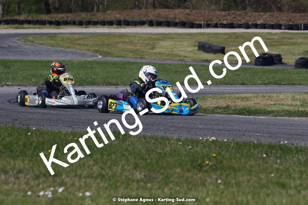 16 & 17/04/2022 : 3ème manche du Championnat du Sud 2022 au circuit d’Aigues-Vives (photos Stéphane Agnus) 2022 — karting