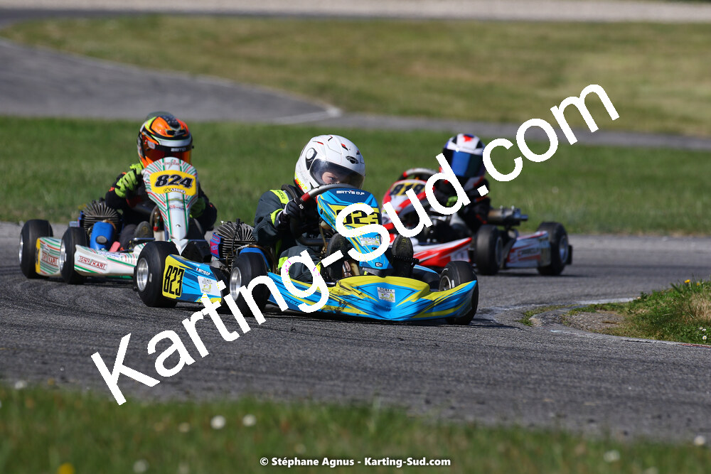16 & 17/04/2022 : 3ème manche du Championnat du Sud 2022 au circuit d’Aigues-Vives (photos Stéphane Agnus) 2022 — karting
