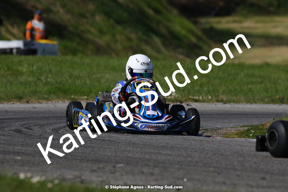 16 & 17/04/2022 : 3ème manche du Championnat du Sud 2022 au circuit d’Aigues-Vives (photos Stéphane Agnus) 2022 — karting