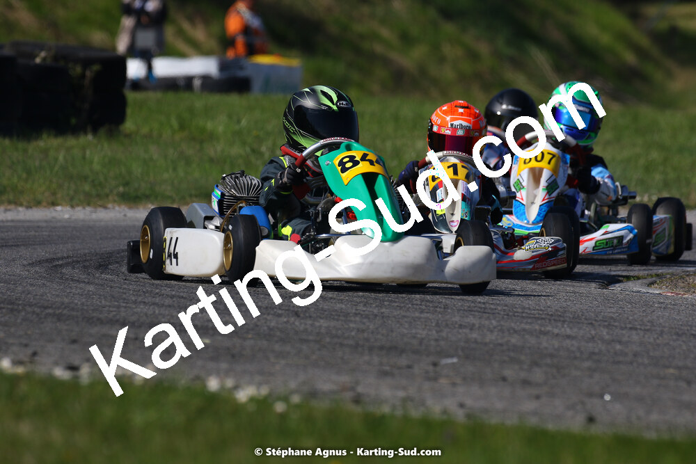 16 & 17/04/2022 : 3ème manche du Championnat du Sud 2022 au circuit d’Aigues-Vives (photos Stéphane Agnus) 2022 — karting