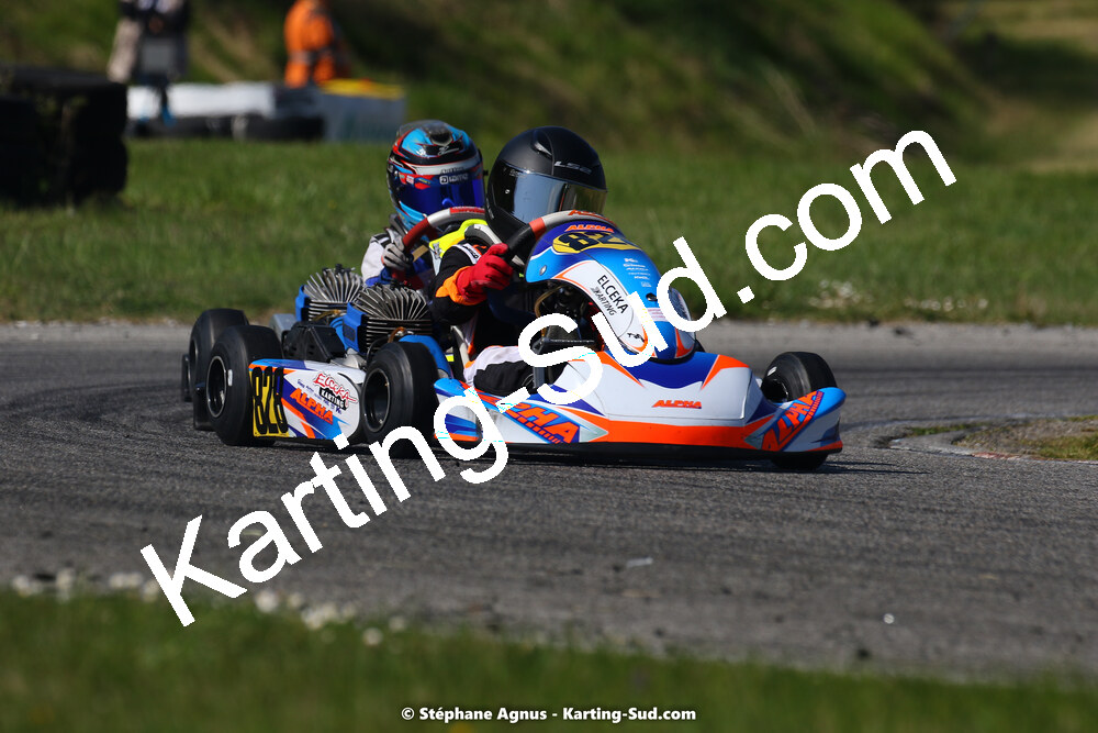 16 & 17/04/2022 : 3ème manche du Championnat du Sud 2022 au circuit d’Aigues-Vives (photos Stéphane Agnus) 2022 — karting