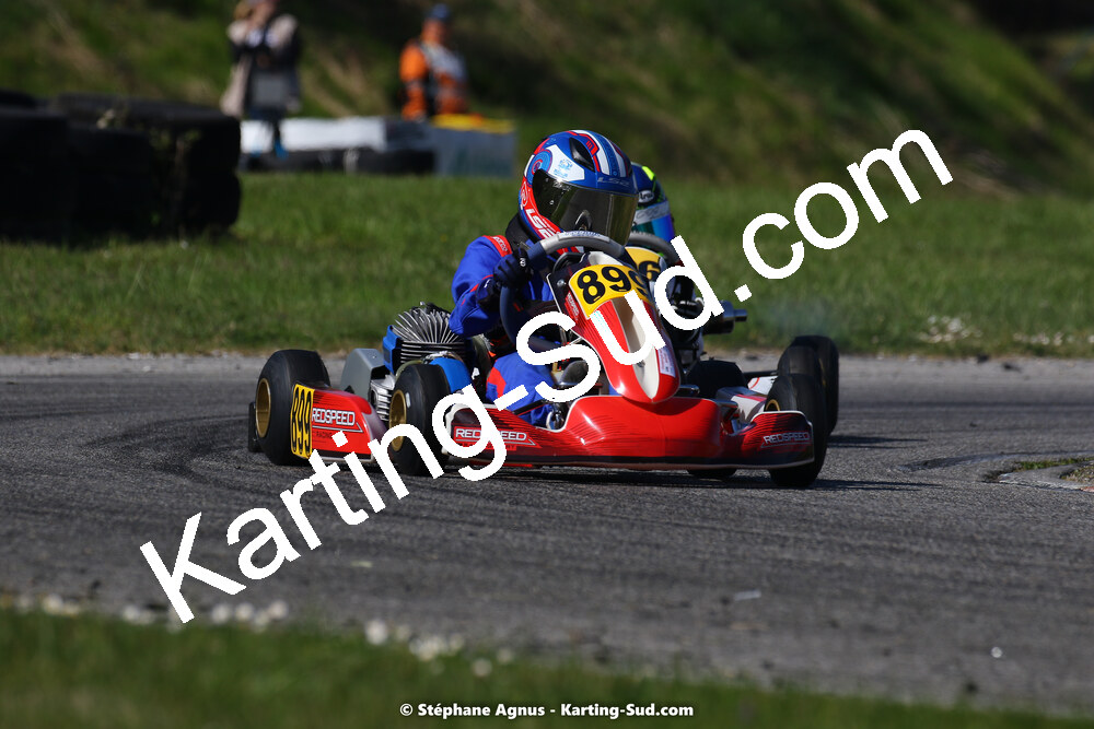 16 & 17/04/2022 : 3ème manche du Championnat du Sud 2022 au circuit d’Aigues-Vives (photos Stéphane Agnus) 2022 — karting
