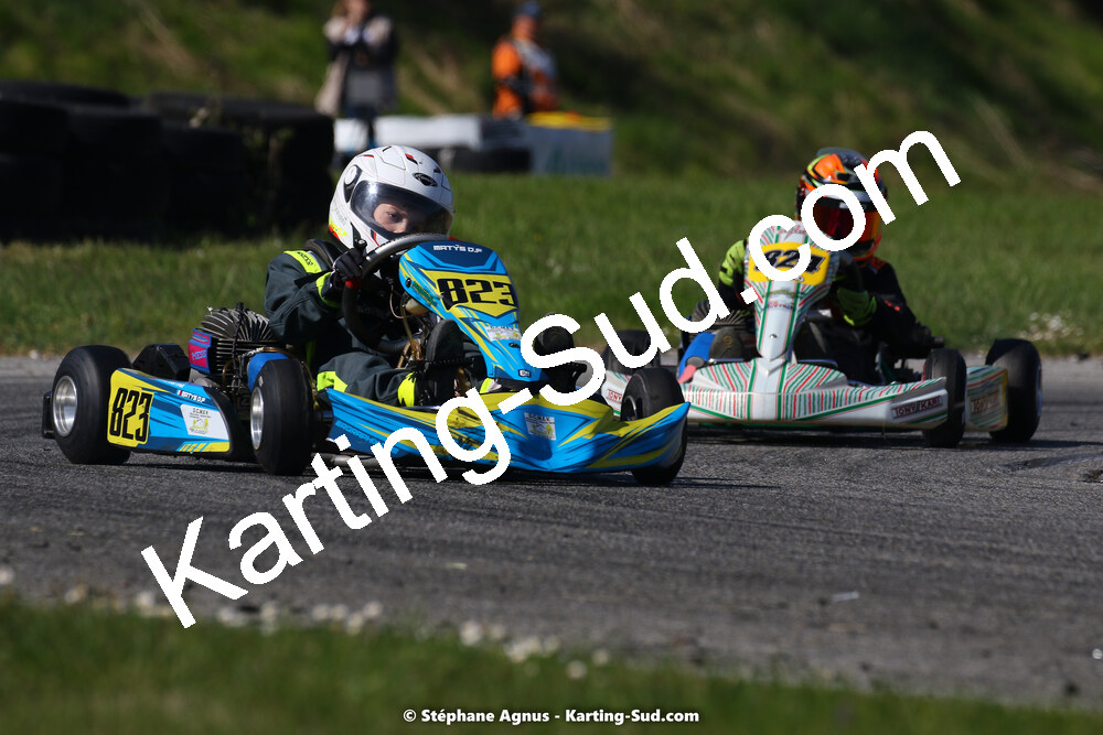 16 & 17/04/2022 : 3ème manche du Championnat du Sud 2022 au circuit d’Aigues-Vives (photos Stéphane Agnus) 2022 — karting
