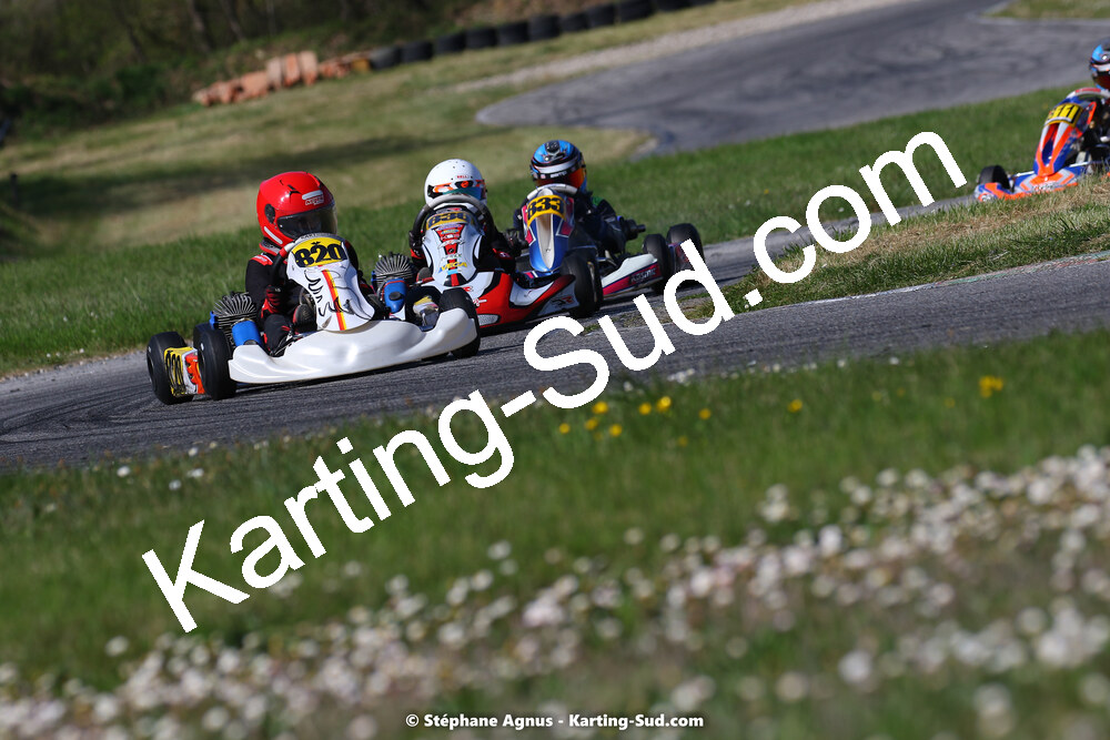 16 & 17/04/2022 : 3ème manche du Championnat du Sud 2022 au circuit d’Aigues-Vives (photos Stéphane Agnus) 2022 — karting