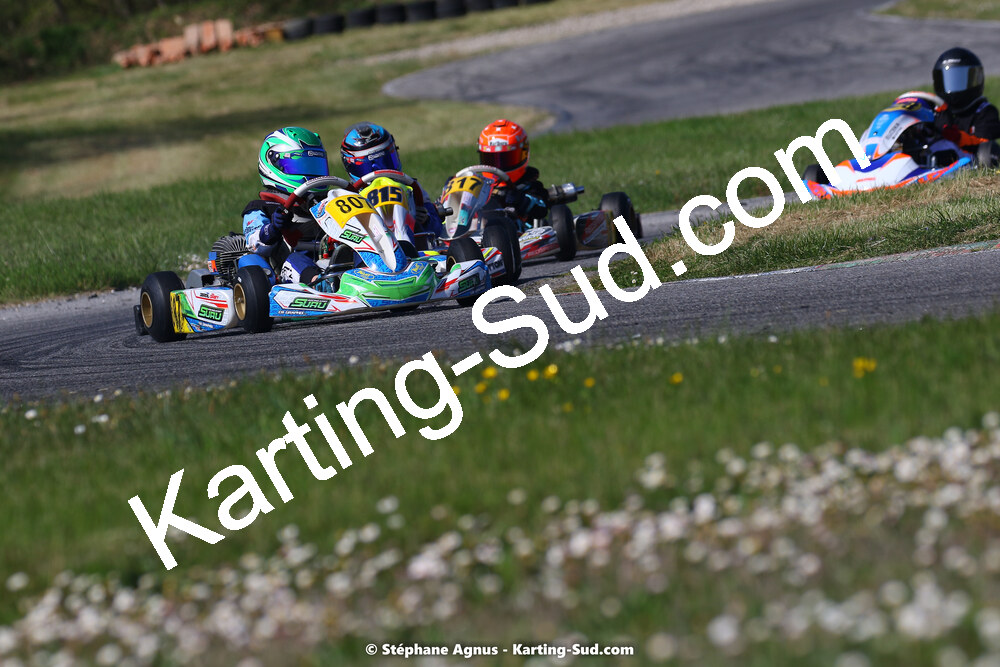 16 & 17/04/2022 : 3ème manche du Championnat du Sud 2022 au circuit d’Aigues-Vives (photos Stéphane Agnus) 2022 — karting