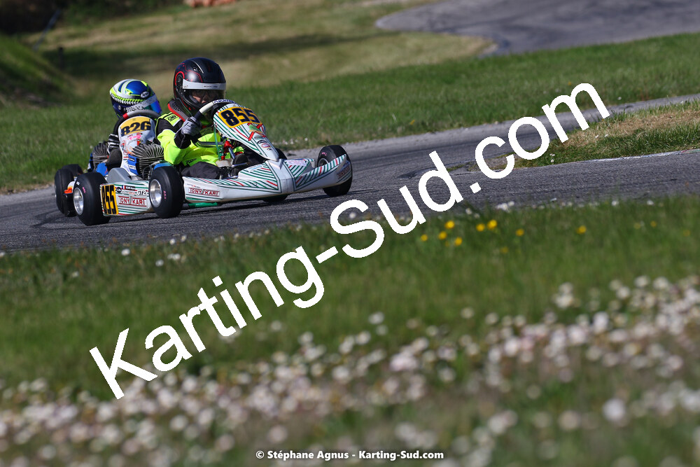 16 & 17/04/2022 : 3ème manche du Championnat du Sud 2022 au circuit d’Aigues-Vives (photos Stéphane Agnus) 2022 — karting
