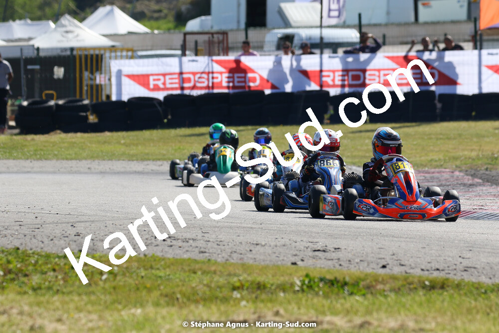 16 & 17/04/2022 : 3ème manche du Championnat du Sud 2022 au circuit d’Aigues-Vives (photos Stéphane Agnus) 2022 — karting