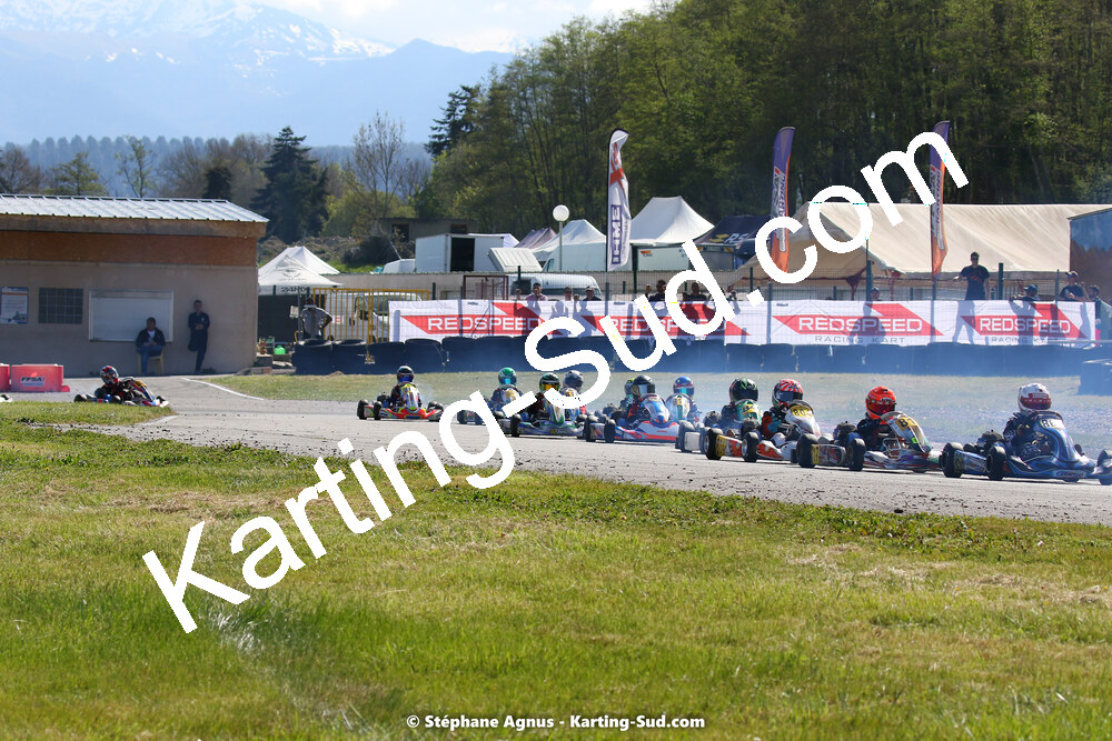16 & 17/04/2022 : 3ème manche du Championnat du Sud 2022 au circuit d’Aigues-Vives (photos Stéphane Agnus) 2022 — karting