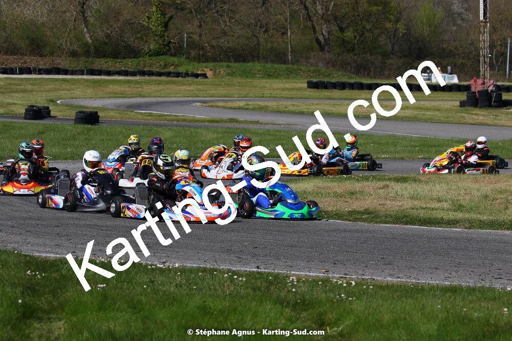 16 & 17/04/2022 : 3ème manche du Championnat du Sud 2022 au circuit d’Aigues-Vives (photos Stéphane Agnus) 2022 — karting