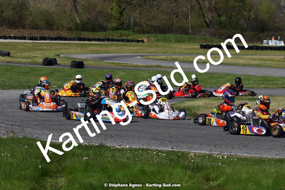 16 & 17/04/2022 : 3ème manche du Championnat du Sud 2022 au circuit d’Aigues-Vives (photos Stéphane Agnus) 2022 — karting