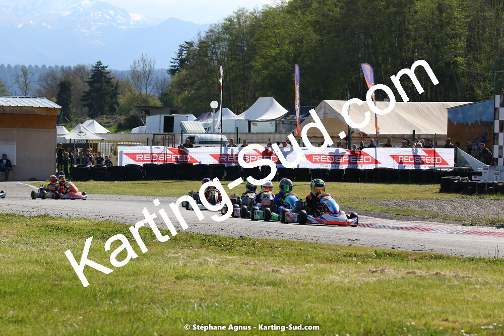 16 & 17/04/2022 : 3ème manche du Championnat du Sud 2022 au circuit d’Aigues-Vives (photos Stéphane Agnus) 2022 — karting