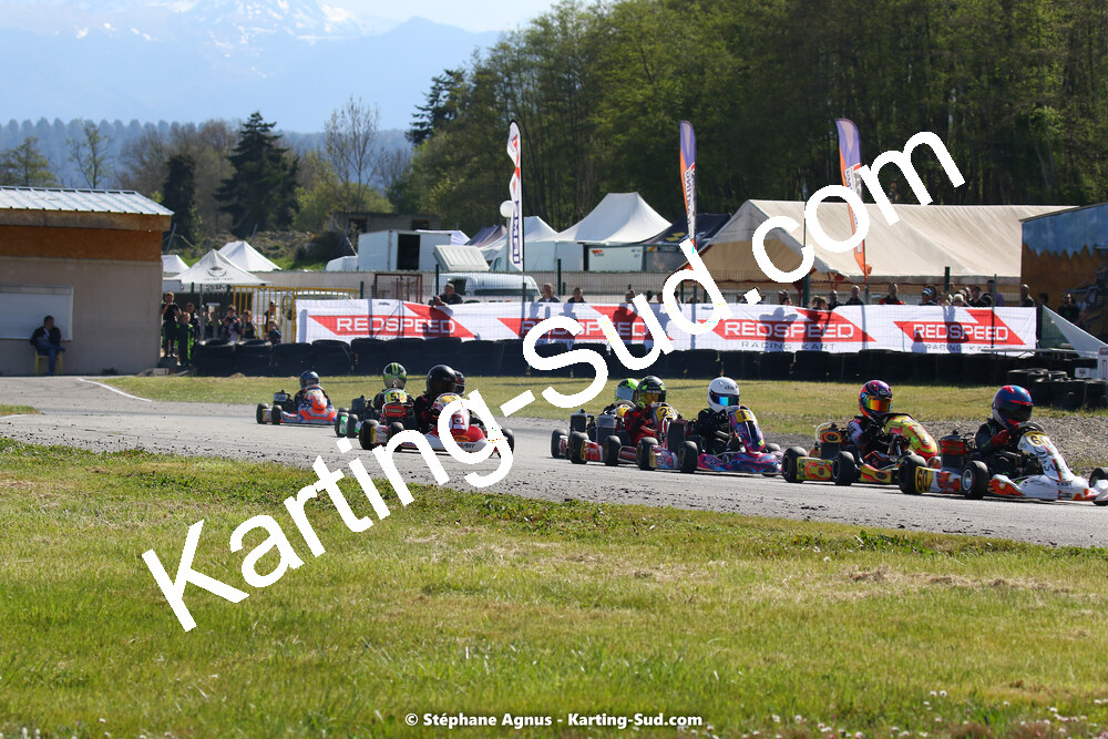 16 & 17/04/2022 : 3ème manche du Championnat du Sud 2022 au circuit d’Aigues-Vives (photos Stéphane Agnus) 2022 — karting