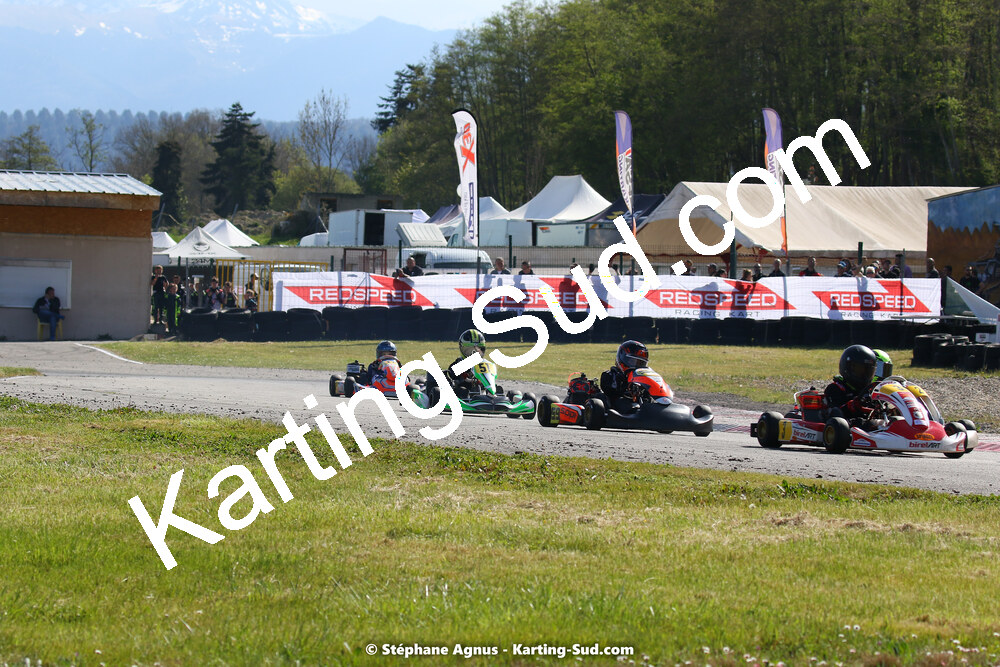 16 & 17/04/2022 : 3ème manche du Championnat du Sud 2022 au circuit d’Aigues-Vives (photos Stéphane Agnus) 2022 — karting