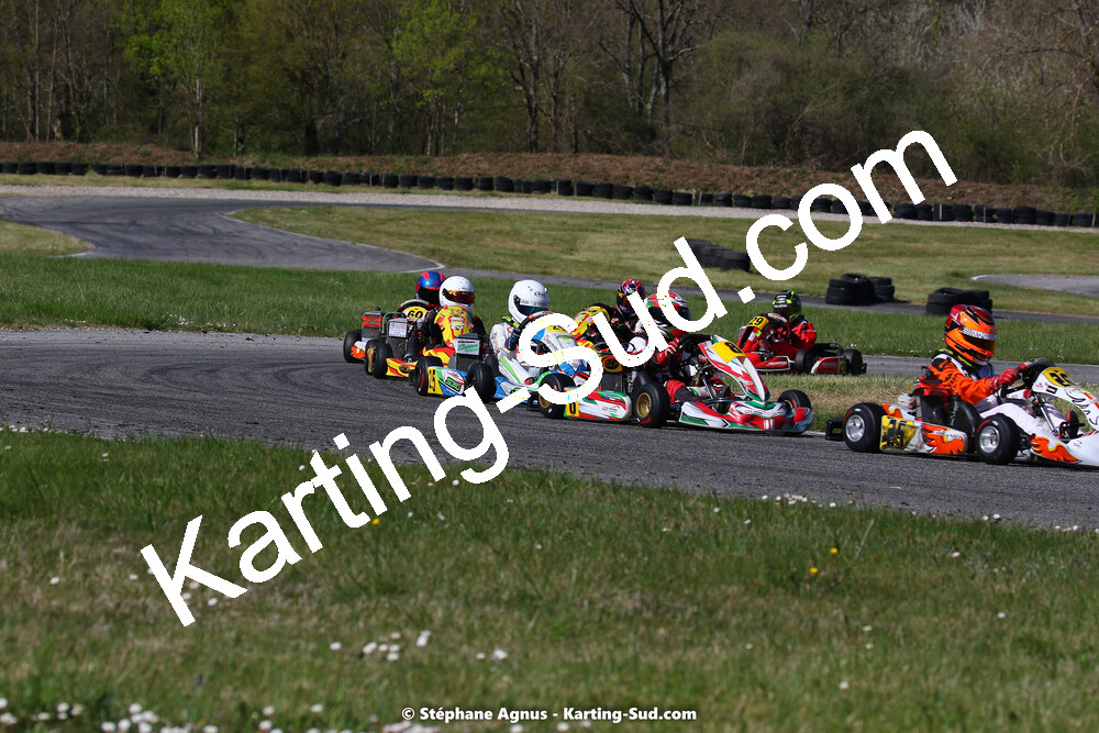 16 & 17/04/2022 : 3ème manche du Championnat du Sud 2022 au circuit d’Aigues-Vives (photos Stéphane Agnus) 2022 — karting