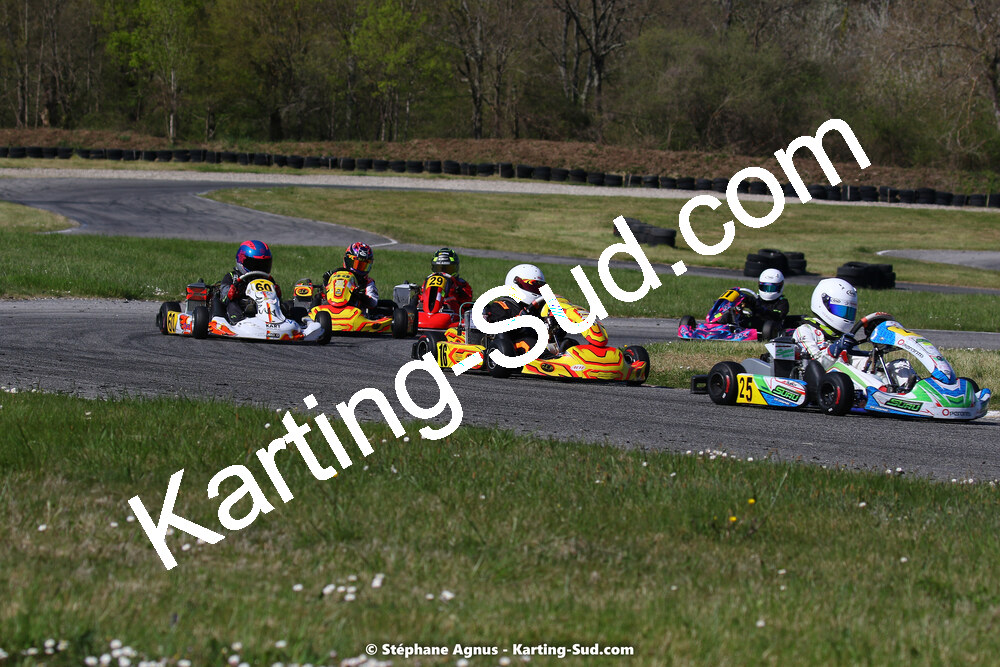16 & 17/04/2022 : 3ème manche du Championnat du Sud 2022 au circuit d’Aigues-Vives (photos Stéphane Agnus) 2022 — karting