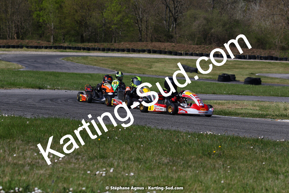 16 & 17/04/2022 : 3ème manche du Championnat du Sud 2022 au circuit d’Aigues-Vives (photos Stéphane Agnus) 2022 — karting