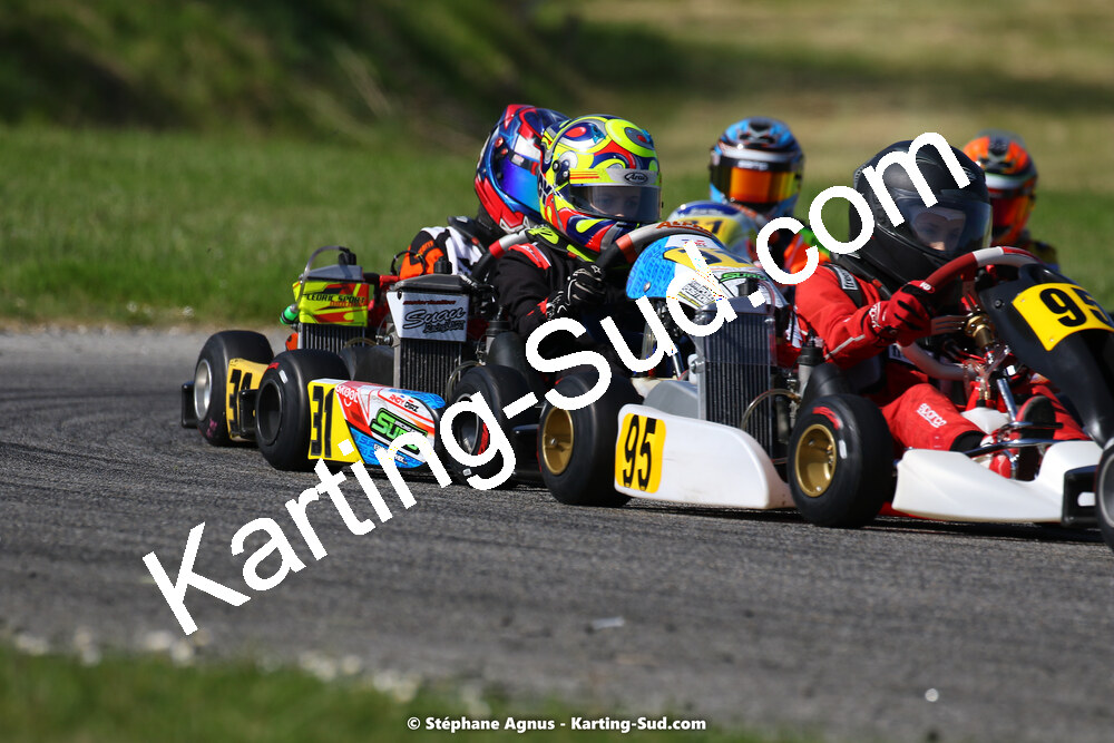 16 & 17/04/2022 : 3ème manche du Championnat du Sud 2022 au circuit d’Aigues-Vives (photos Stéphane Agnus) 2022 — karting