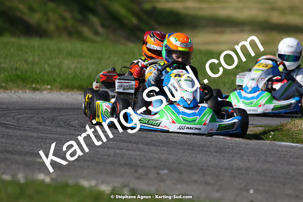 16 & 17/04/2022 : 3ème manche du Championnat du Sud 2022 au circuit d’Aigues-Vives (photos Stéphane Agnus) 2022 — karting