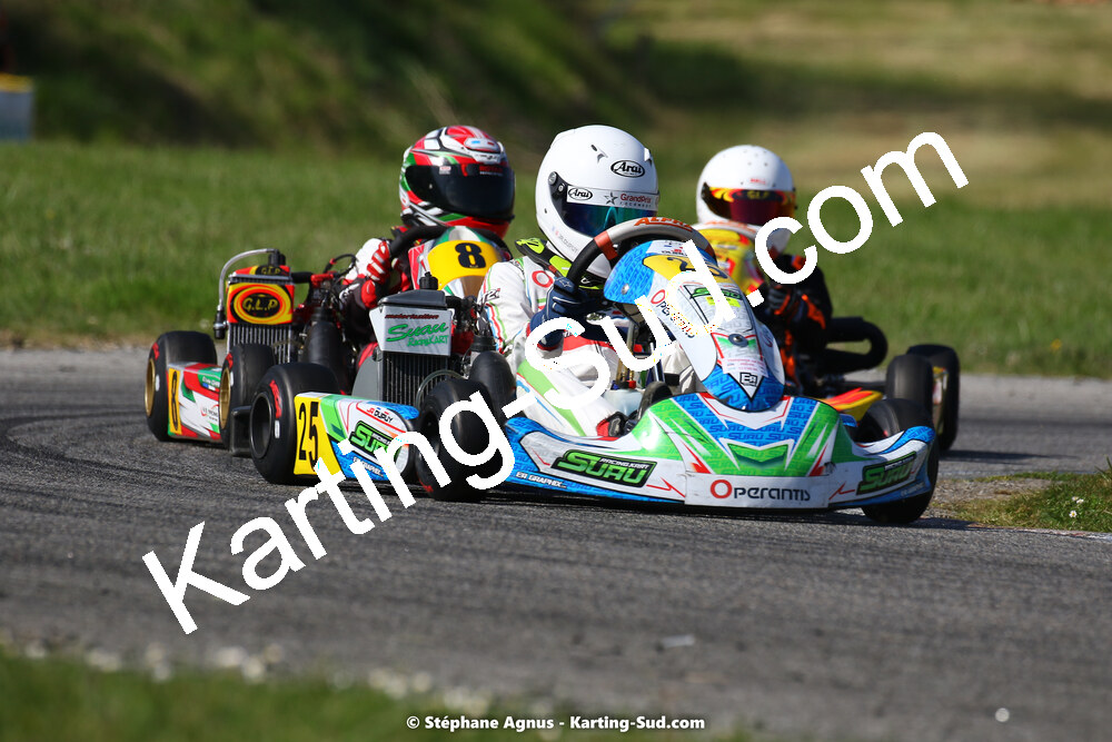 16 & 17/04/2022 : 3ème manche du Championnat du Sud 2022 au circuit d’Aigues-Vives (photos Stéphane Agnus) 2022 — karting