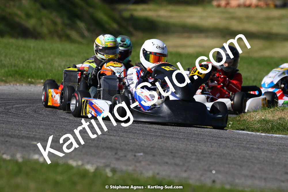 16 & 17/04/2022 : 3ème manche du Championnat du Sud 2022 au circuit d’Aigues-Vives (photos Stéphane Agnus) 2022 — karting