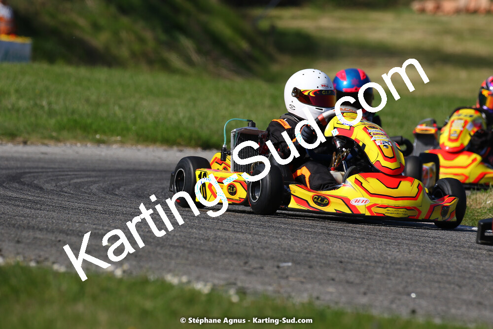 16 & 17/04/2022 : 3ème manche du Championnat du Sud 2022 au circuit d’Aigues-Vives (photos Stéphane Agnus) 2022 — karting