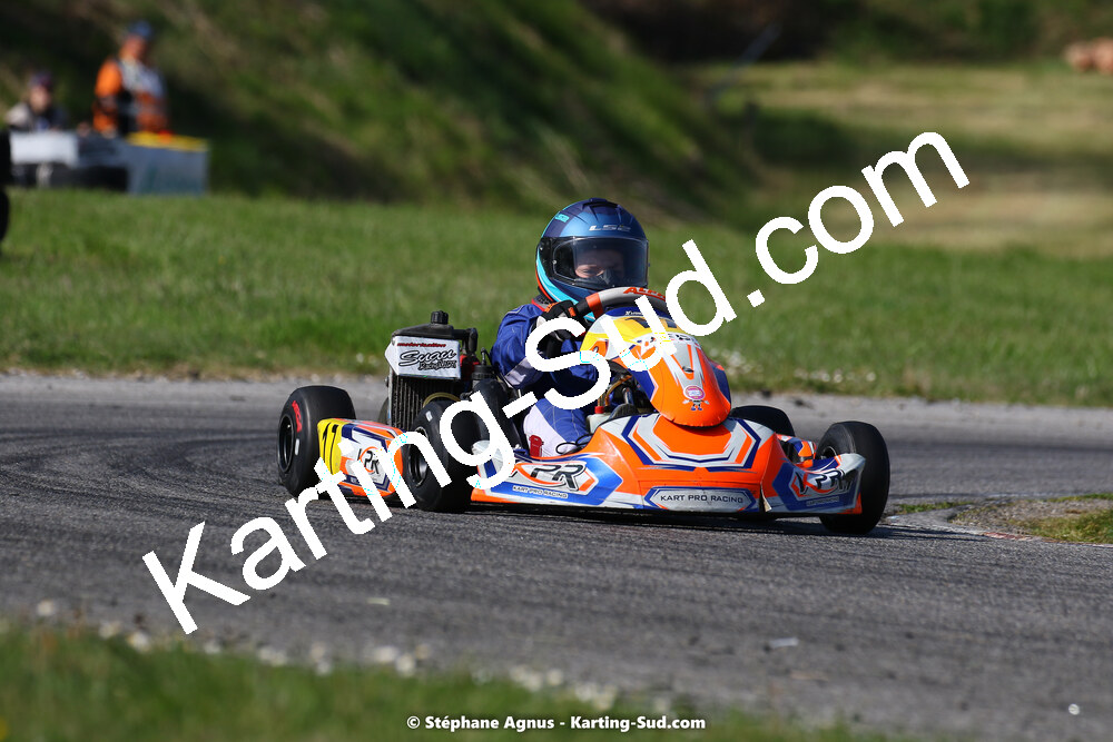 16 & 17/04/2022 : 3ème manche du Championnat du Sud 2022 au circuit d’Aigues-Vives (photos Stéphane Agnus) 2022 — karting