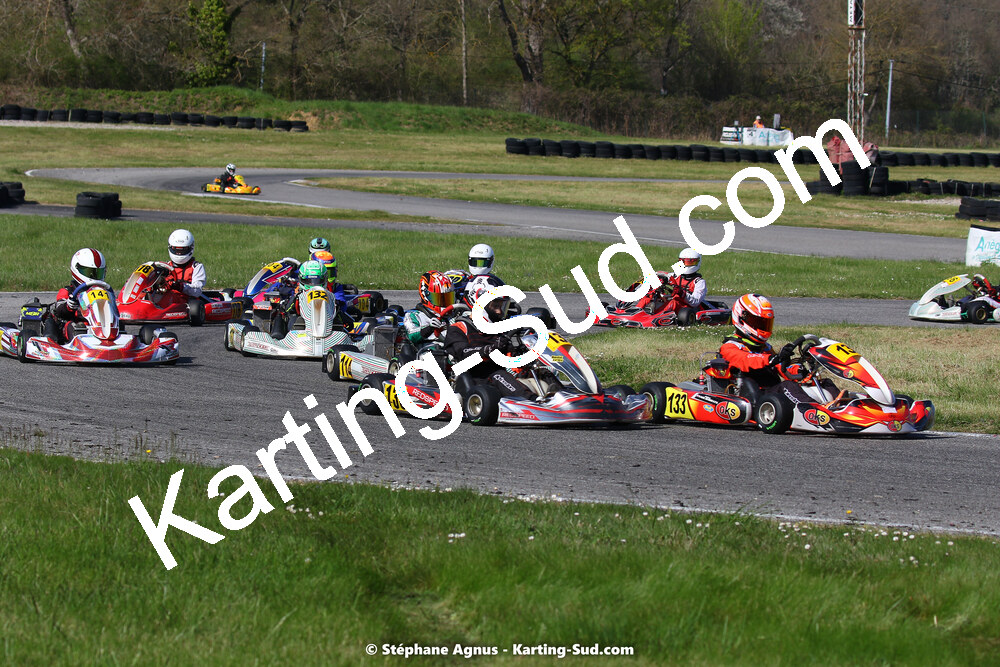 16 & 17/04/2022 : 3ème manche du Championnat du Sud 2022 au circuit d’Aigues-Vives (photos Stéphane Agnus) 2022 — karting