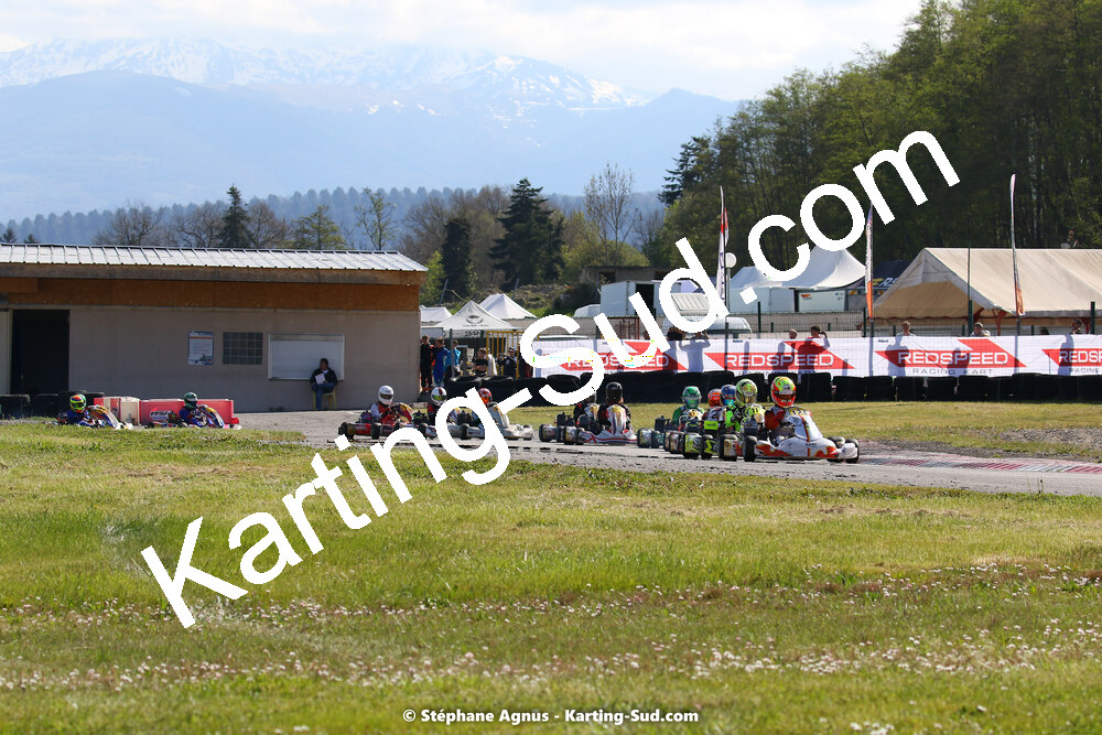 16 & 17/04/2022 : 3ème manche du Championnat du Sud 2022 au circuit d’Aigues-Vives (photos Stéphane Agnus) 2022 — karting