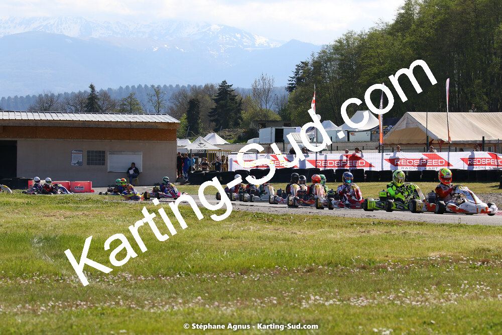 16 & 17/04/2022 : 3ème manche du Championnat du Sud 2022 au circuit d’Aigues-Vives (photos Stéphane Agnus) 2022 — karting