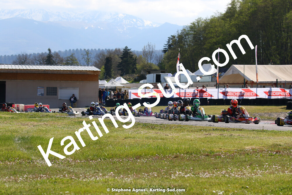 16 & 17/04/2022 : 3ème manche du Championnat du Sud 2022 au circuit d’Aigues-Vives (photos Stéphane Agnus) 2022 — karting