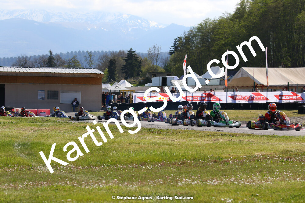 16 & 17/04/2022 : 3ème manche du Championnat du Sud 2022 au circuit d’Aigues-Vives (photos Stéphane Agnus) 2022 — karting