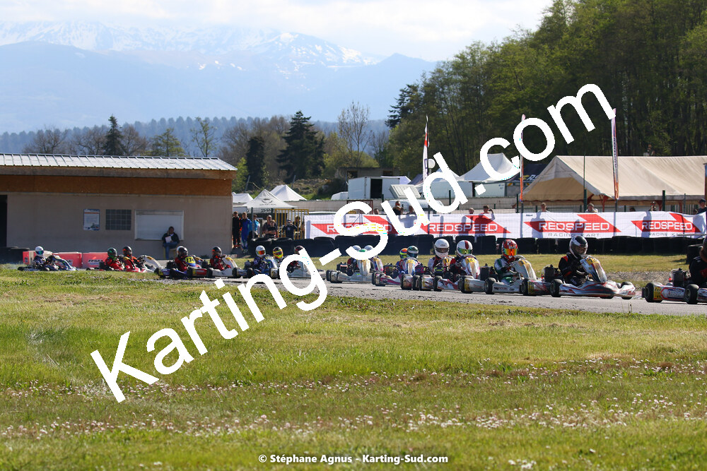 16 & 17/04/2022 : 3ème manche du Championnat du Sud 2022 au circuit d’Aigues-Vives (photos Stéphane Agnus) 2022 — karting