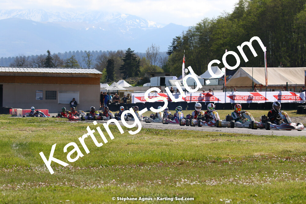 16 & 17/04/2022 : 3ème manche du Championnat du Sud 2022 au circuit d’Aigues-Vives (photos Stéphane Agnus) 2022 — karting