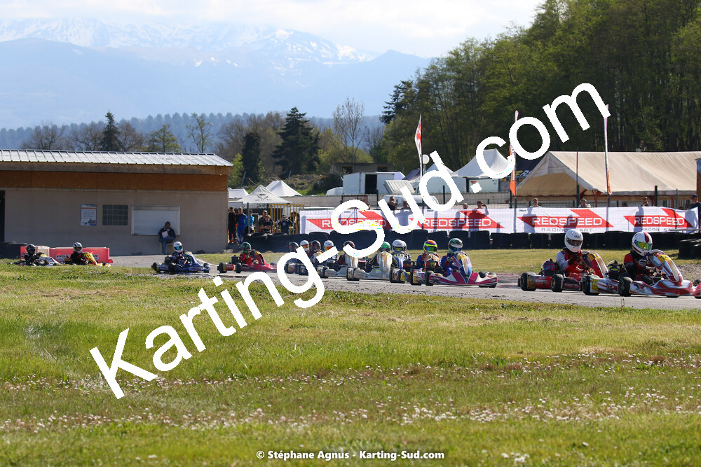 16 & 17/04/2022 : 3ème manche du Championnat du Sud 2022 au circuit d’Aigues-Vives (photos Stéphane Agnus) 2022 — karting