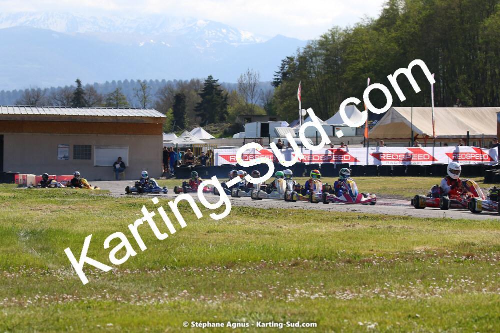 16 & 17/04/2022 : 3ème manche du Championnat du Sud 2022 au circuit d’Aigues-Vives (photos Stéphane Agnus) 2022 — karting