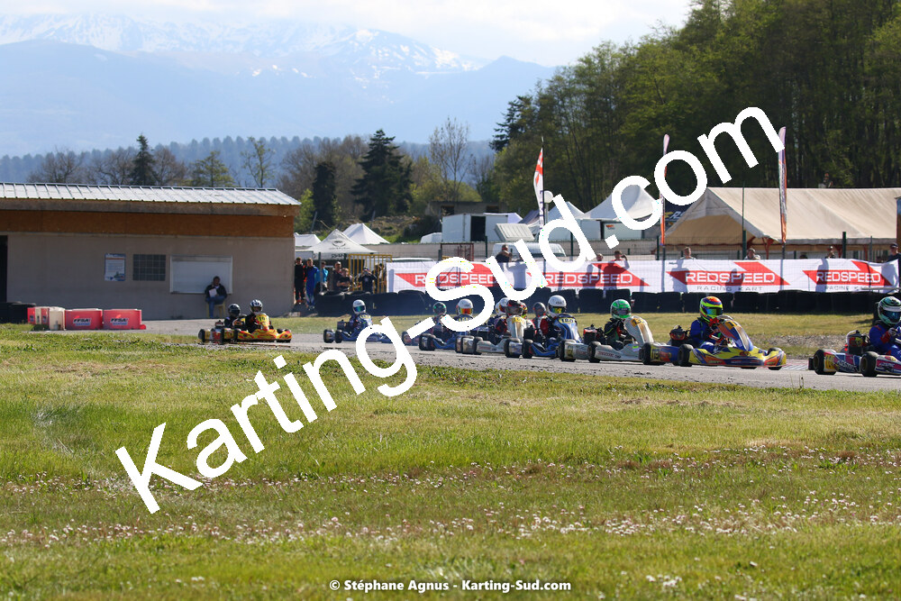 16 & 17/04/2022 : 3ème manche du Championnat du Sud 2022 au circuit d’Aigues-Vives (photos Stéphane Agnus) 2022 — karting