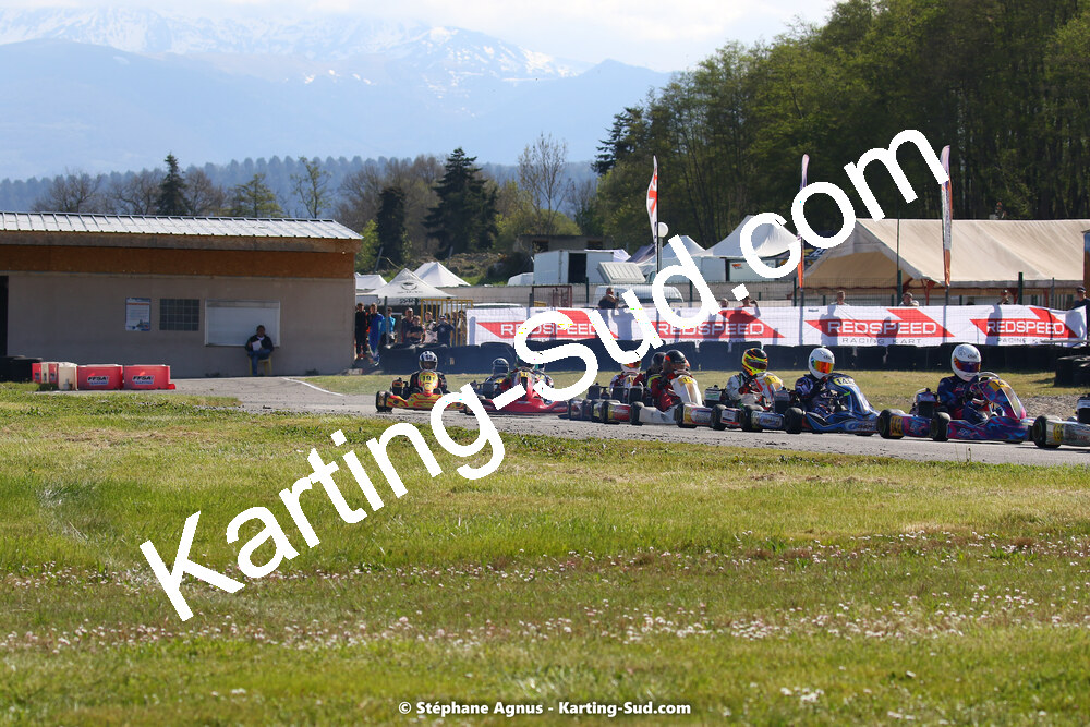 16 & 17/04/2022 : 3ème manche du Championnat du Sud 2022 au circuit d’Aigues-Vives (photos Stéphane Agnus) 2022 — karting