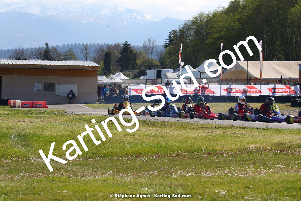 16 & 17/04/2022 : 3ème manche du Championnat du Sud 2022 au circuit d’Aigues-Vives (photos Stéphane Agnus) 2022 — karting