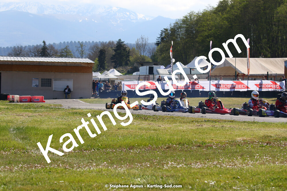 16 & 17/04/2022 : 3ème manche du Championnat du Sud 2022 au circuit d’Aigues-Vives (photos Stéphane Agnus) 2022 — karting