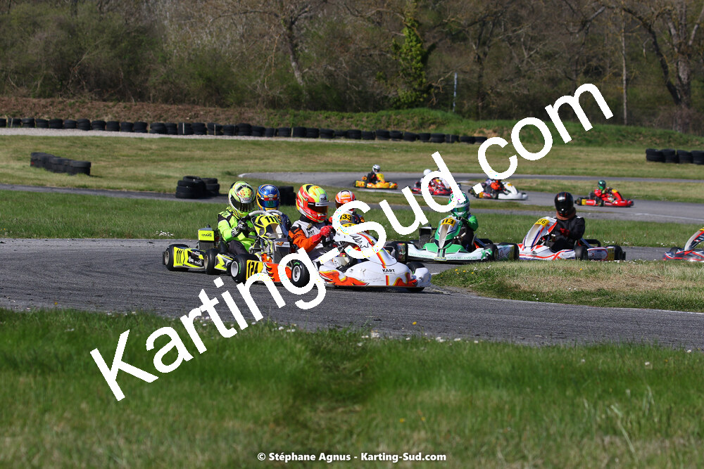 16 & 17/04/2022 : 3ème manche du Championnat du Sud 2022 au circuit d’Aigues-Vives (photos Stéphane Agnus) 2022 — karting