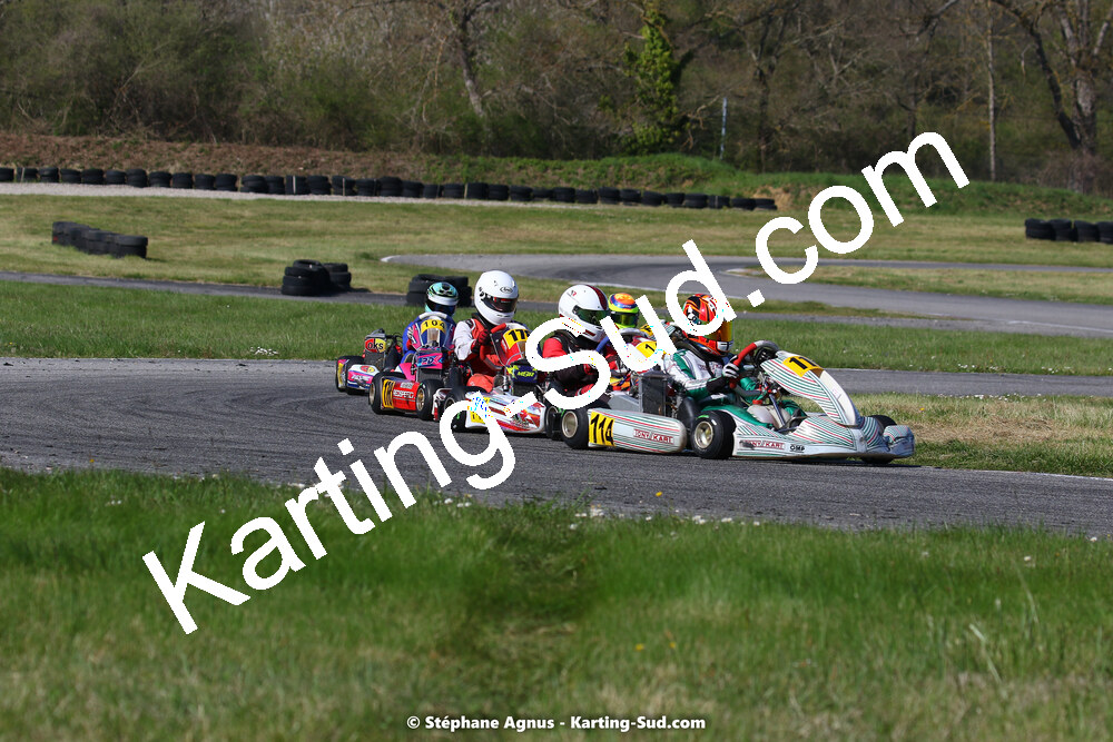 16 & 17/04/2022 : 3ème manche du Championnat du Sud 2022 au circuit d’Aigues-Vives (photos Stéphane Agnus) 2022 — karting