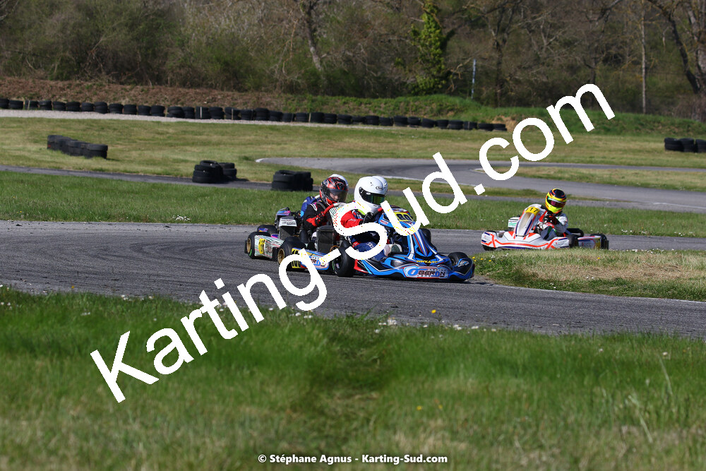 16 & 17/04/2022 : 3ème manche du Championnat du Sud 2022 au circuit d’Aigues-Vives (photos Stéphane Agnus) 2022 — karting
