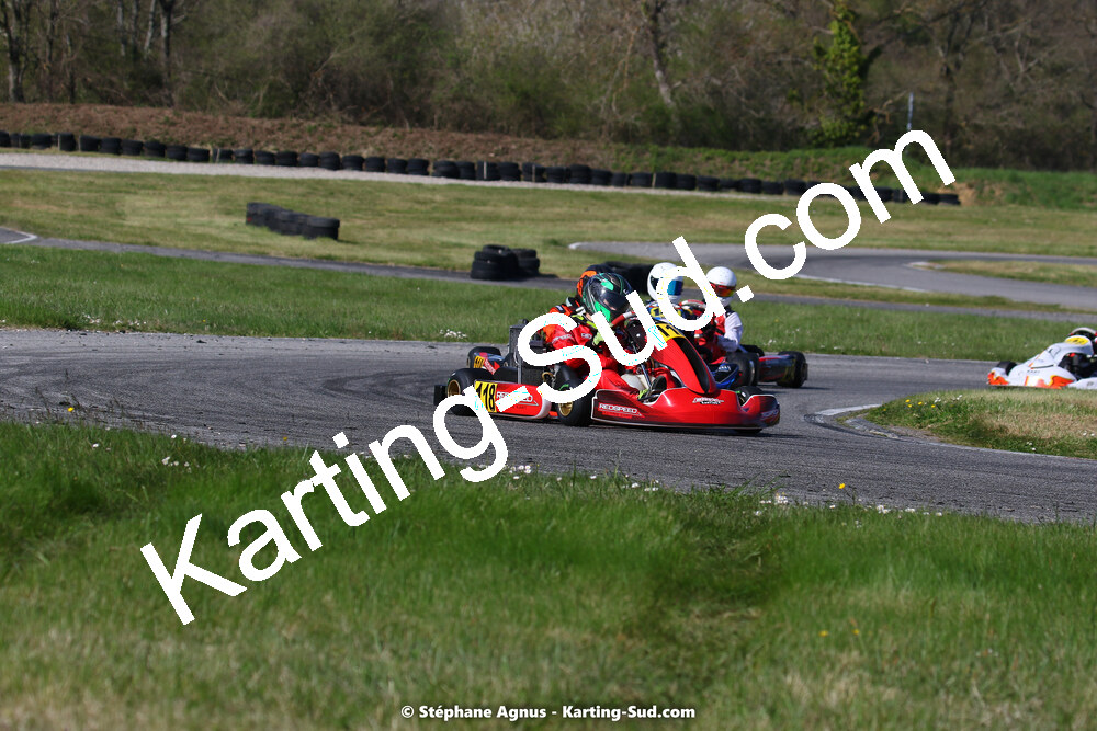 16 & 17/04/2022 : 3ème manche du Championnat du Sud 2022 au circuit d’Aigues-Vives (photos Stéphane Agnus) 2022 — karting