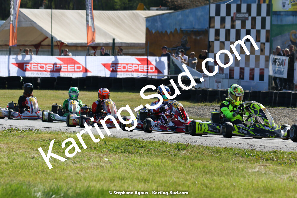 16 & 17/04/2022 : 3ème manche du Championnat du Sud 2022 au circuit d’Aigues-Vives (photos Stéphane Agnus) 2022 — karting
