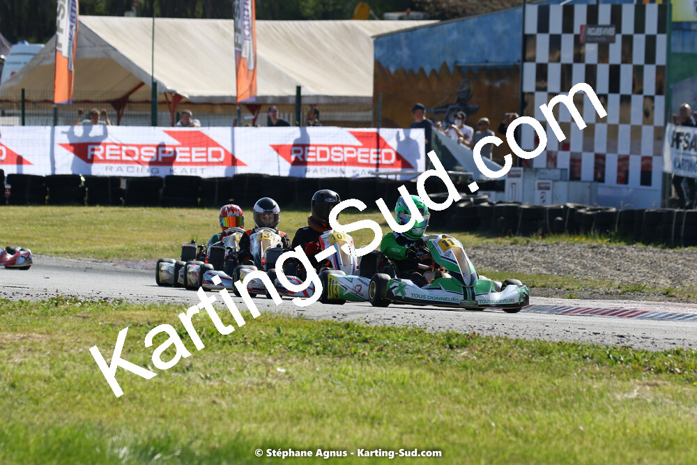 16 & 17/04/2022 : 3ème manche du Championnat du Sud 2022 au circuit d’Aigues-Vives (photos Stéphane Agnus) 2022 — karting
